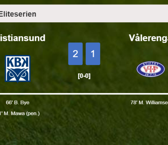 Kristiansund conquers Vålerenga 2-1
