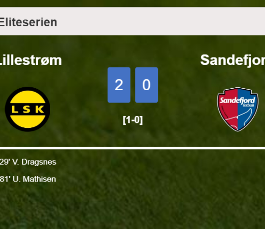 Lillestrøm conquers Sandefjord 2-0 on Sunday