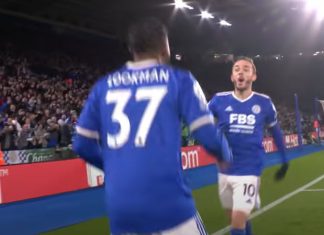 Leicester City tops Liverpool 1-0 with a goal scored by A. Lookman. HIGHLIGHTS