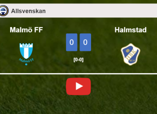 Halmstad stops Malmö FF with a 0-0 draw. HIGHLIGHTS