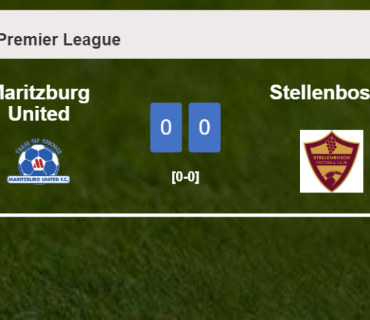Maritzburg United draws 0-0 with Stellenbosch on Sunday