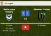 Melbourne Victory beats Western United 3-1. HIGHLIGHTS