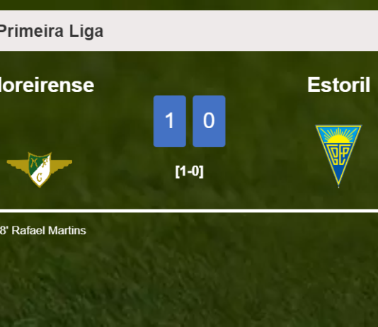 Moreirense conquers Estoril 1-0 with a goal scored by R. Martins