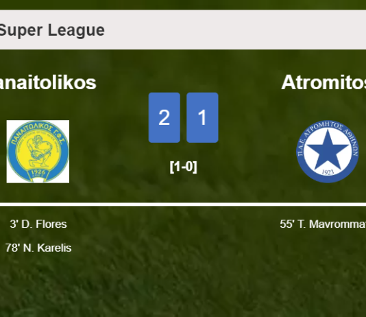 Panaitolikos beats Atromitos 2-1