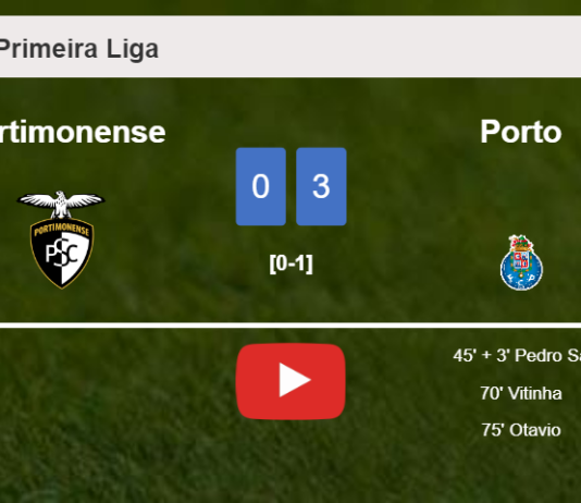 Porto tops Portimonense 3-0. HIGHLIGHTS