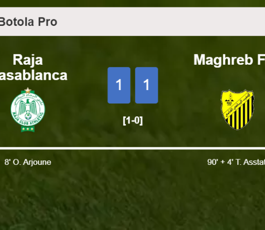 Maghreb Fès grabs a draw against Raja Casablanca