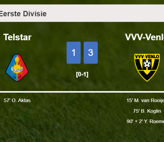 VVV-Venlo defeats Telstar 3-1