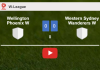 Wellington Phoenix W draws 0-0 with Western Sydney Wanderers W on Friday. HIGHLIGHTS