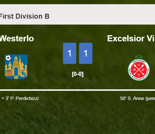 Westerlo snatches a draw against Excelsior Virton