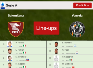 PREDICTED STARTING LINE UP: Salernitana vs Venezia - 06-01-2022 Serie A - Italy