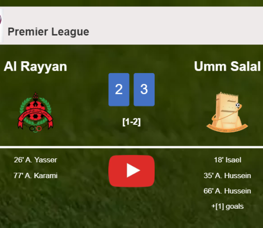 Umm Salal tops Al Rayyan 3-2. HIGHLIGHTS