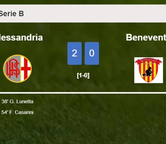 Alessandria surprises Benevento with a 2-0 win