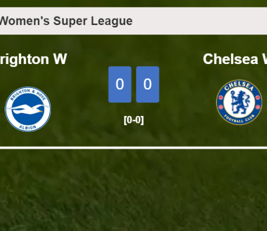 Brighton draws 0-0 with Chelsea on Sunday