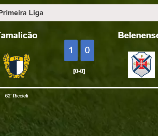 Famalicão overcomes Belenenses 1-0 with a goal scored by R. 