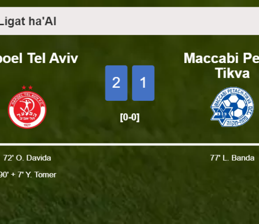 Hapoel Tel Aviv steals a 2-1 win against Maccabi Petah Tikva