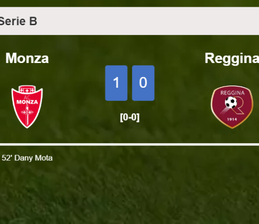 Monza beats Reggina 1-0 with a goal scored by D. Mota