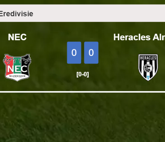 NEC draws 0-0 with Heracles Almelo on Saturday