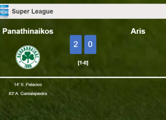 Panathinaikos overcomes Aris 2-0 on Wednesday