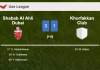 Shabab Al Ahli Dubai prevails over Khorfakkan Club 3-1