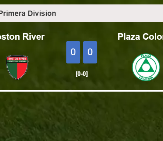 Boston River draws 0-0 with Plaza Colonia on Sunday