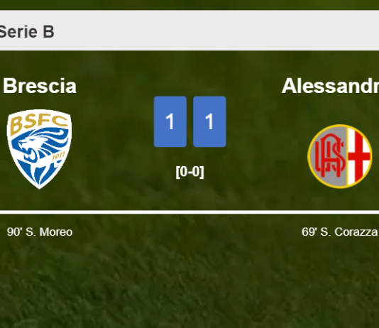 Brescia seizes a draw against Alessandria