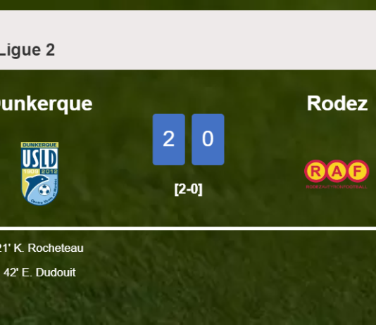 Dunkerque defeats Rodez 2-0 on Saturday