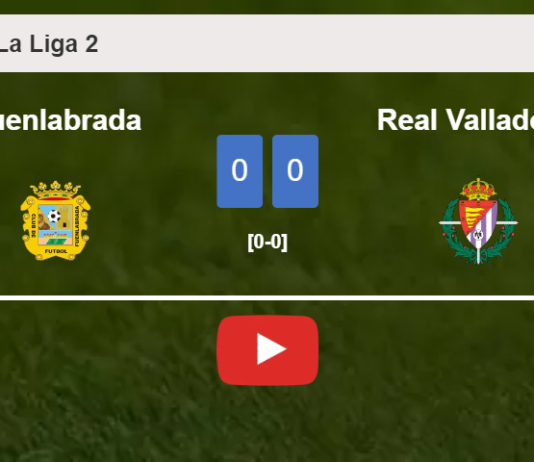 Fuenlabrada stops Real Valladolid with a 0-0 draw. HIGHLIGHTS