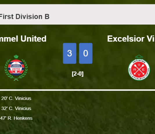 Lommel United overcomes Excelsior Virton 3-0