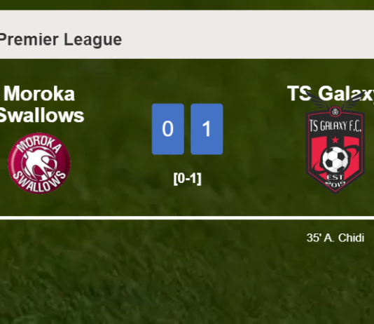 TS Galaxy conquers Moroka Swallows 1-0 with a goal scored by A. Chidi