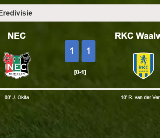 NEC seizes a draw against RKC Waalwijk