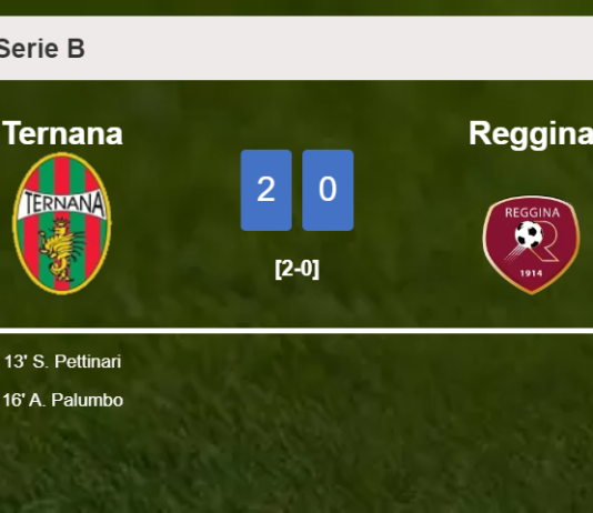 Ternana conquers Reggina 2-0 on Saturday