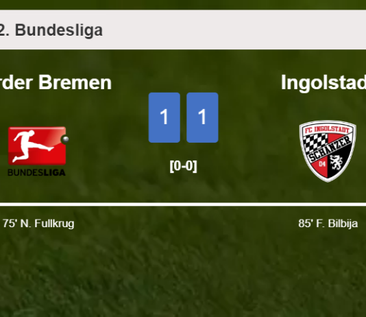 Ingolstadt seizes a draw against Werder Bremen