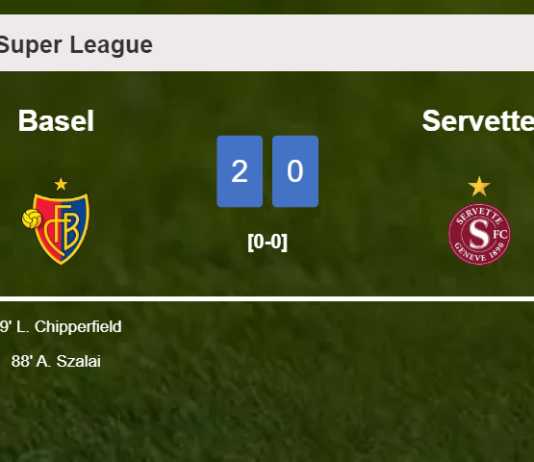 Basel tops Servette 2-0 on Sunday