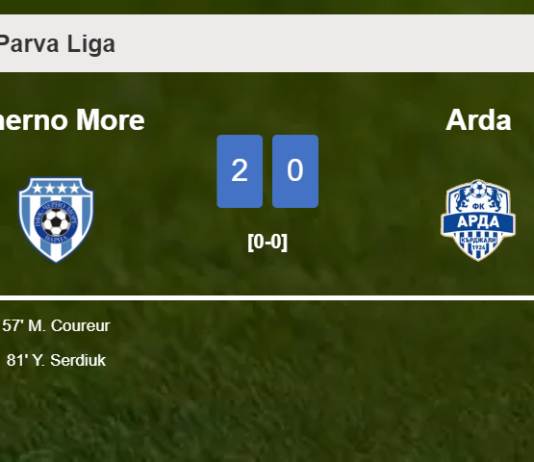 Cherno More conquers Arda 2-0 on Saturday