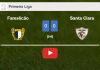Famalicão draws 0-0 with Santa Clara on Saturday. HIGHLIGHTS