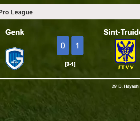 Sint-Truiden conquers Genk 1-0 with a goal scored by D. Hayashi