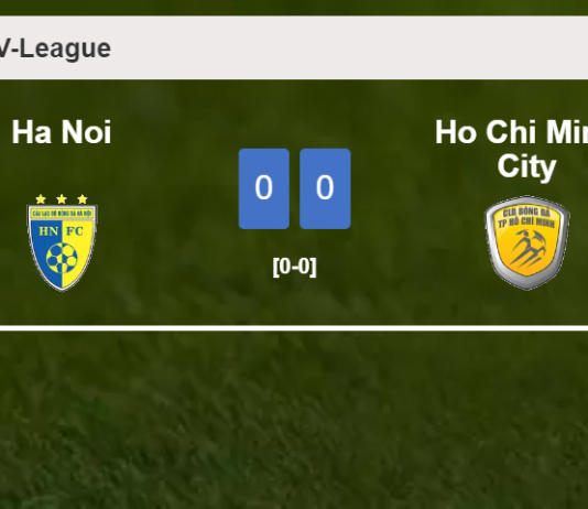 Ha Noi draws 0-0 with Ho Chi Minh City on Saturday