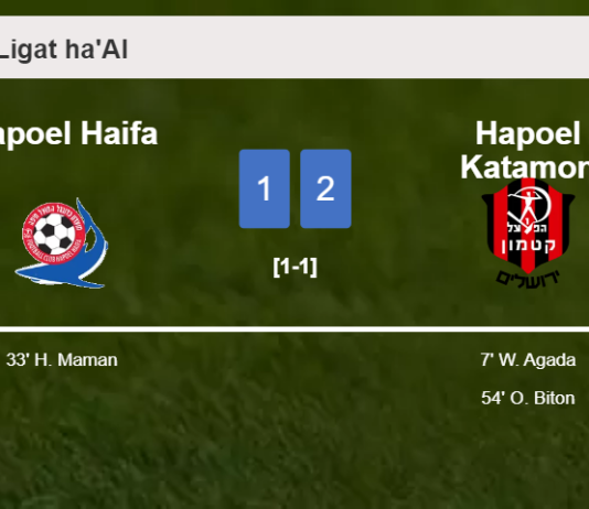 Hapoel Katamon conquers Hapoel Haifa 2-1