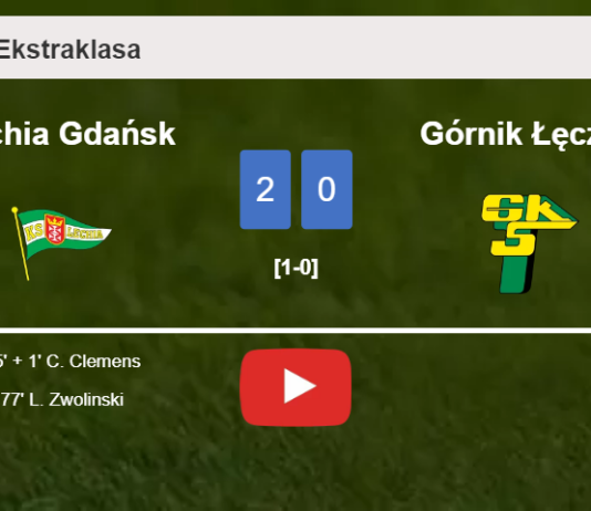 Lechia Gdańsk surprises Górnik Łęczna with a 2-0 win. HIGHLIGHTS