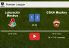 Lokomotiv Moskva draws 0-0 with CSKA Moskva on Saturday. HIGHLIGHTS