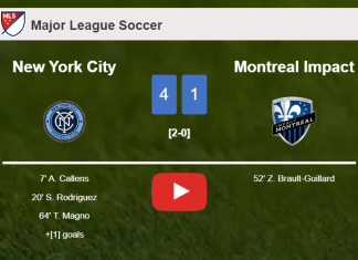 New York City annihilates Montreal Impact 4-1 with a superb performance. HIGHLIGHTS