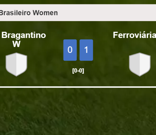 Ferroviária W defeats RB Bragantino W 1-0 with a goal scored by 