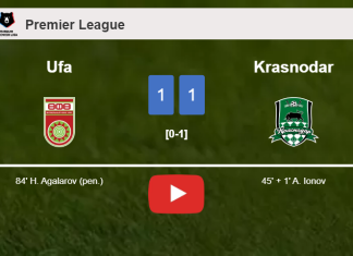 Ufa stops Krasnodar with a 0-0 draw. HIGHLIGHTS
