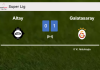Galatasaray tops Altay 1-0 with a goal scored by K. Akturkoglu