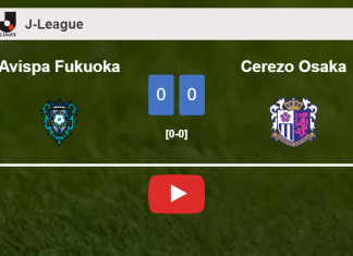 Avispa Fukuoka draws 0-0 with Cerezo Osaka on Sunday. HIGHLIGHTS