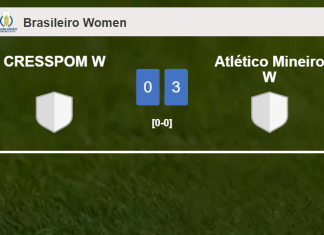 Atlético Mineiro W tops CRESSPOM W 3-0