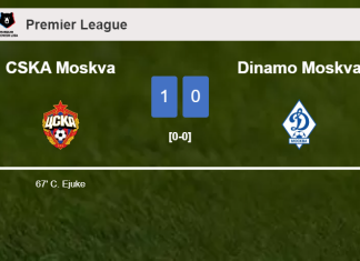 CSKA Moskva draws 0-0 with Dinamo Moskva on Sunday