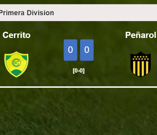 Cerrito draws 0-0 with Peñarol on Saturday