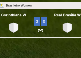 Corinthians W defeats Real Brasília W 3-0