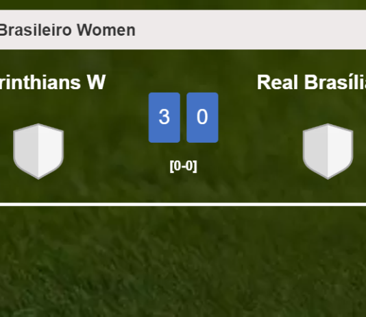 Corinthians W defeats Real Brasília W 3-0
